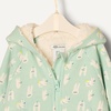 Amazon Essentials x Sofia Grainge Unisex Toddlers and Babies’ Zip Hoodie Sweatshirt(Pale Green Rabbits)