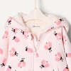 Amazon Essentials x Sofia Grainge Unisex Toddlers and Babies’ Zip Hoodie Sweatshirt(Pale Pink Small Ladybugs)