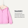 Amazon Essentials x Sofia Grainge Unisex Toddlers and Babies’ Zip Hoodie Sweatshirt(Pink)