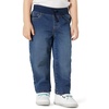 Amazon Essentials Babies, Toddlers and Kids’ Soft Stretch Pull-On Jeans(Stone Medium Wash)