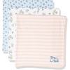 Amazon Essentials Disney | Marvel | Star Wars | Princess Unisex Kids’ Stretchy Cotton Swaddle Blankets(3-pack Alice Tea Party)