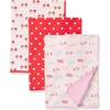 Amazon Essentials Disney | Marvel | Star Wars | Princess Unisex Kids’ Stretchy Cotton Swaddle Blankets(3-pack Minnie Rainbow Chaser)