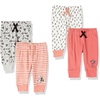 Amazon Essentials Disney | Marvel | Star Wars Toddler and Baby Boys’ Cotton Knit Jogger Pants, Multipacks(Mickey Expressions)