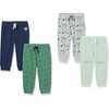 Amazon Essentials Disney | Marvel | Star Wars Toddler and Baby Boys’ Cotton Knit Jogger Pants, Multipacks(Star Wars Child)