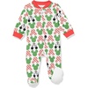 Amazon Essentials Disney | Marvel | Star Wars Unisex Babies’ Snug-Fit Cotton Footed Sleepers, Multipacks(Mickey Holiday – Sleep & Play)