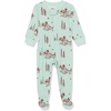 Amazon Essentials Disney | Marvel | Star Wars Unisex Babies’ Snug-Fit Cotton Footed Sleepers, Multipacks(Mickey Winter)