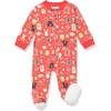 Amazon Essentials Disney | Marvel | Star Wars Unisex Babies’ Snug-Fit Cotton Footed Sleepers, Multipacks(Star Wars Holiday)