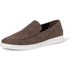 Amazon Essentials Men’s Casual Slip-on Loafer Sneakers with Memory Foam(Brown Faux Leather)