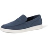 Amazon Essentials Men’s Casual Slip-on Loafer Sneakers with Memory Foam(Navy Faux Suede)