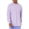 Amazon Essentials Men’s Oversized-Fit Long-Sleeve Organic Cotton T-Shirt(Purple)