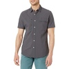 Amazon Essentials Men’s Regular-fit Short-Sleeve Moisture Wicking Hiking Shirt(Dark Grey)
