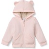 Amazon Essentials unisex-baby Sherpa Lined Full Zipper Hoodie(Pale Pink)