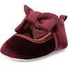 Amazon Essentials x Sofia Grainge Baby Girls’ Mary Jane Shoes with Bow Detail(Burgundy)