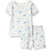 Amazon Essentials x Sofia Grainge Mommy and Me Short Sleeve Pajama Set(Ivory Whales)