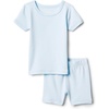 Amazon Essentials x Sofia Grainge Mommy and Me Short Sleeve Pajama Set(Light Blue)