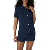 Amazon Essentials x Sofia Grainge Mommy and Me Short Sleeve Pajama Set(Navy)