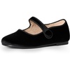 Amazon Essentials x Sofia Grainge Toddler Girls’ Mary Jane Ballet Flat Shoes(Black)