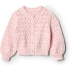 Amazon Essentials x Sofia Grainge Toddler and Baby Girls’ Lightweight Cotton Cardigan Sweater(Light Pink)
