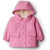 Amazon Essentials x Sofia Grainge Toddler and Baby Girls’ Water-Repellent Rain Jacket(Rose)