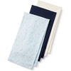 Amazon Essentials x Sofia Grainge Unisex Babies’ Swaddle Blanket(Ivory/Navy/Geese)