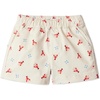 Amazon Essentials x Sofia Grainge Unisex Babies, Toddlers and Kids’ Pull-on Cotton Twill Shorts(Light Beige Lobster)