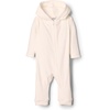 Amazon Essentials x Sofia Grainge Unisex Toddlers’ Velour Hooded Coverall(Ivory)