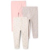 Amazon Essentials x Sofia Grainge Unisex Toddlers and Babies’ Cotton Breathable Ankle Length Legging, Pack of 3(Bunny Faces/Pink/Round Trees)