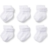 Amazon Essentials x Sofia Grainge Unisex Toddlers and Babies’ Knitted Turn Cuff Socks(White)