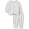 Amazon Essentials x Sofia Grainge Unisex Toddlers and Babies’ Sweatshirt & Sweatpant Set(Dove Grey Sheep)