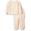 Amazon Essentials x Sofia Grainge Unisex Toddlers and Babies’ Sweatshirt & Sweatpant Set(Ivory Taupe Rabbits)