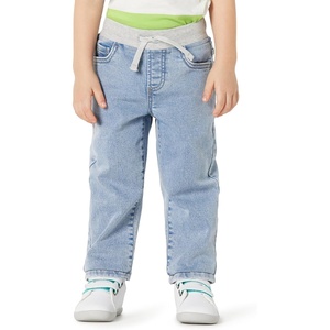 Amazon Essentials Babies, Toddlers and Kids’ Soft Stretch Pull-On Jeans(Stone Light Wash)