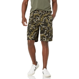 Amazon Essentials Men’s 10″ Classic-Fit Cotton Twill Cargo Shorts, Multiple Pockets (Available in Big & Tall)(Olive Camo)
