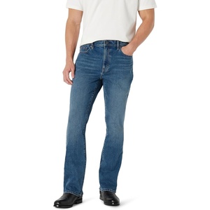 Amazon Essentials Men’s Low Stretch Slim-Fit Bootcut Jeans(Stone Medium Wash)