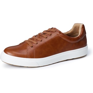 Amazon Essentials Men’s Low Top Classic Sneakers(Tan)