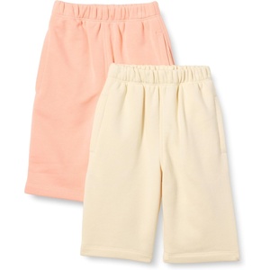 Amazon Essentials Unisex Toddlers and Babies’ French Terry Cotton Pants(Beige/Peach)