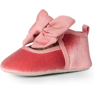 Amazon Essentials x Sofia Grainge Baby Girls’ Mary Jane Shoes with Bow Detail(Pink)