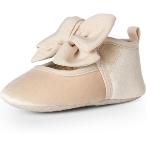 Amazon Essentials x Sofia Grainge Baby Girls’ Mary Jane Shoes with Bow Detail(Taupe)