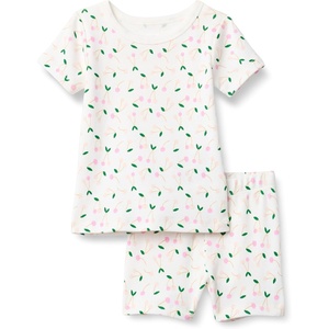 Amazon Essentials x Sofia Grainge Mommy and Me Short Sleeve Pajama Set(Pale Pink Cherries)