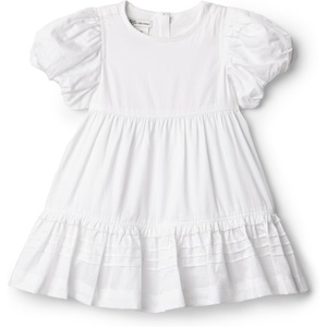 Amazon Essentials x Sofia Grainge Toddler and Baby Girls’ Puff Sleeve Dress(White)