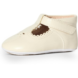 Amazon Essentials x Sofia Grainge Toddlers and Baby Girls’ Non-Slip Mary Jane Shoes(Off-white)