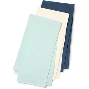 Amazon Essentials x Sofia Grainge Unisex Babies’ Swaddle Blanket(Ivory/Navy/Pale Green)