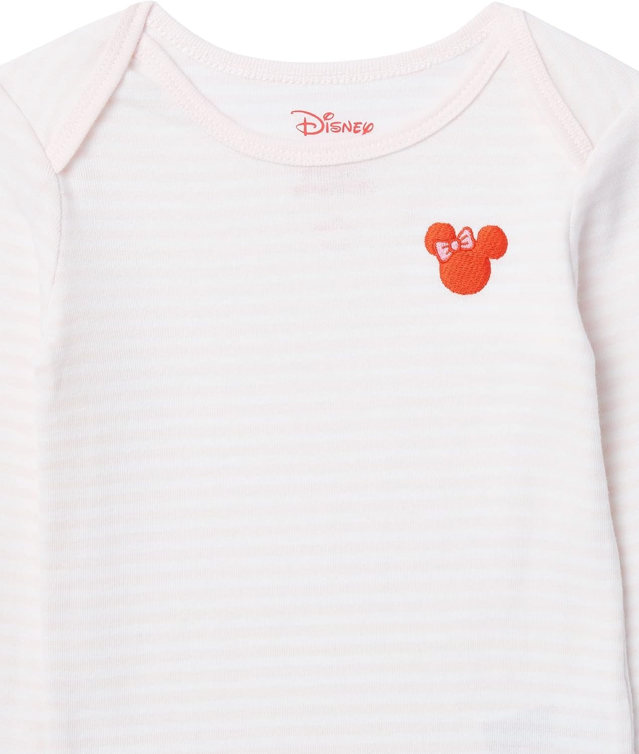 image:imageAmazon Essentials Disney Marvel Star Wars Princess Baby Girls LongSleeve Bodysuits Pack of 5Minnie Rainbow Chaser