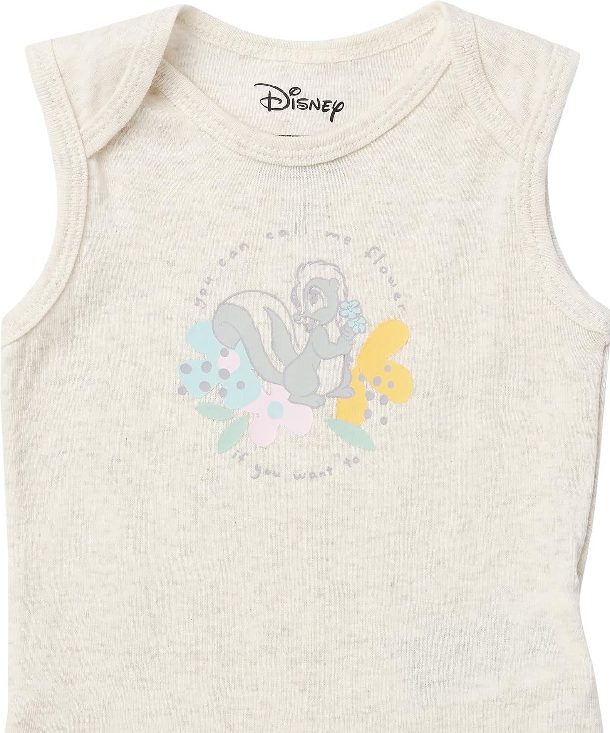 image:imageAmazon Essentials Disney Star Wars Princess Baby Girls Sleeveless Bodysuits Pack of 6Bambi Nature
