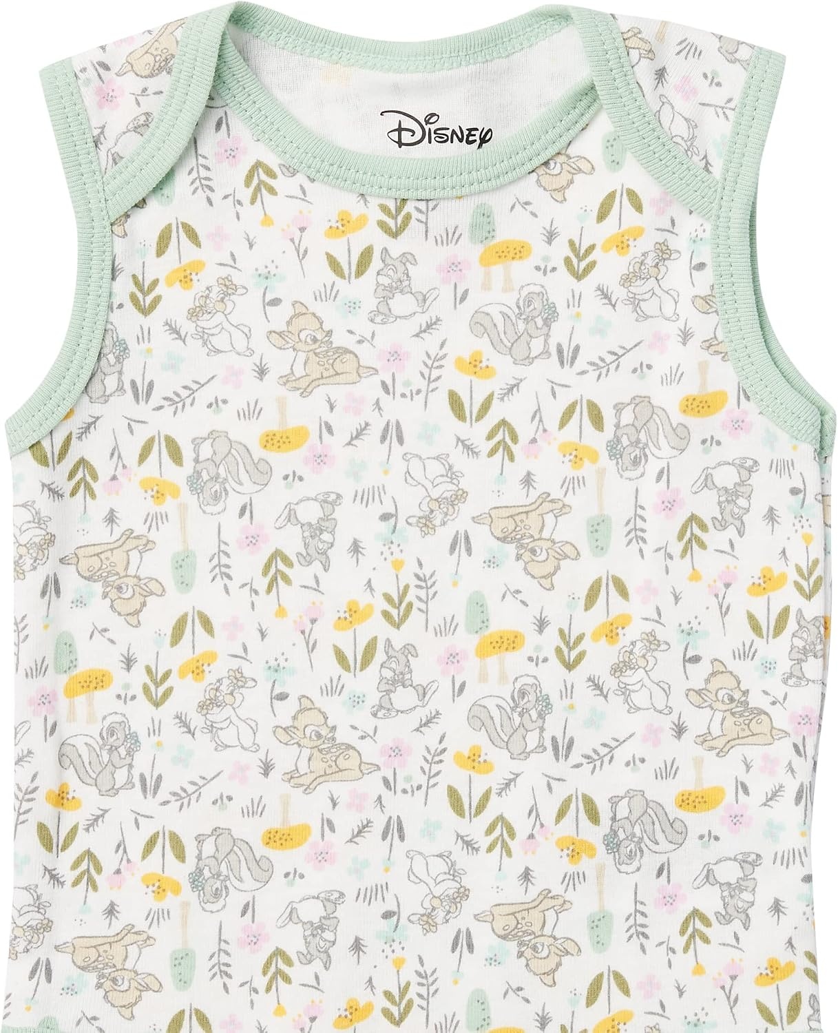 image:imageAmazon Essentials Disney Star Wars Princess Baby Girls Sleeveless Bodysuits Pack of 6Bambi Nature