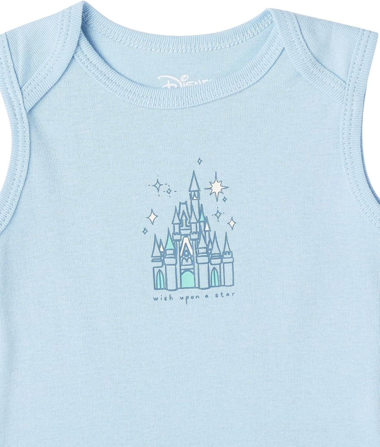 image:imageAmazon Essentials Disney Star Wars Princess Baby Girls Sleeveless Bodysuits Pack of 6Princess Wish