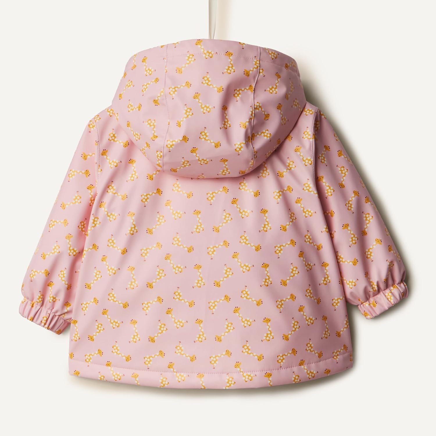 image:imageAmazon Essentials x Sofia Grainge Toddler and Baby Girls WaterRepellent Rain JacketLight Pink Giraffes