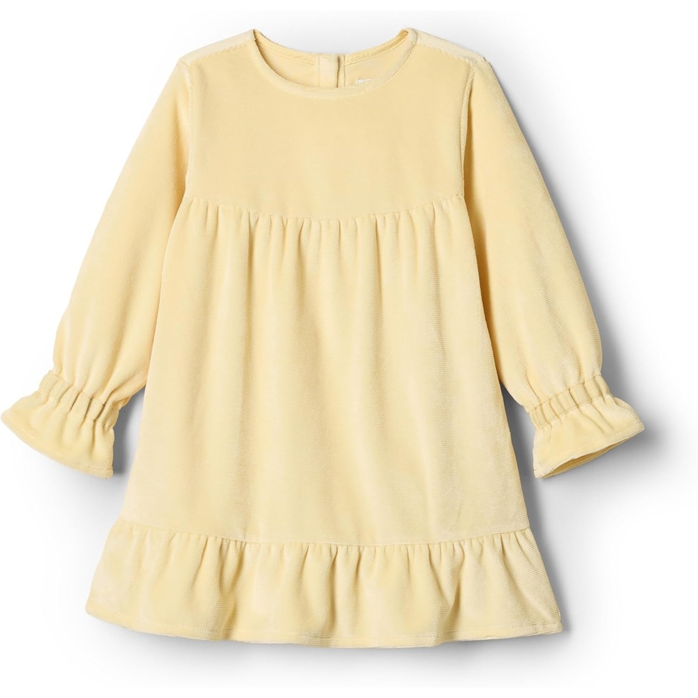 image:imageAmazon Essentials x Sofia Grainge Toddler and Baby Girls Longsleeve Corduroy DressButter Yellow