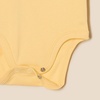 Amazon Essentials Baby Girls’ Long-Sleeved Ruffle Bodysuits, Pack of 2(Pale Yellow/Apples)