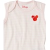 Amazon Essentials Disney | Star Wars | Princess Baby Girls’ Sleeveless Bodysuits, Pack of 6(Minnie Rainbow Chaser)