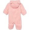Amazon Essentials Unisex Babies’ Hooded Sherpa Fleece Bunting Suit(Blush)
